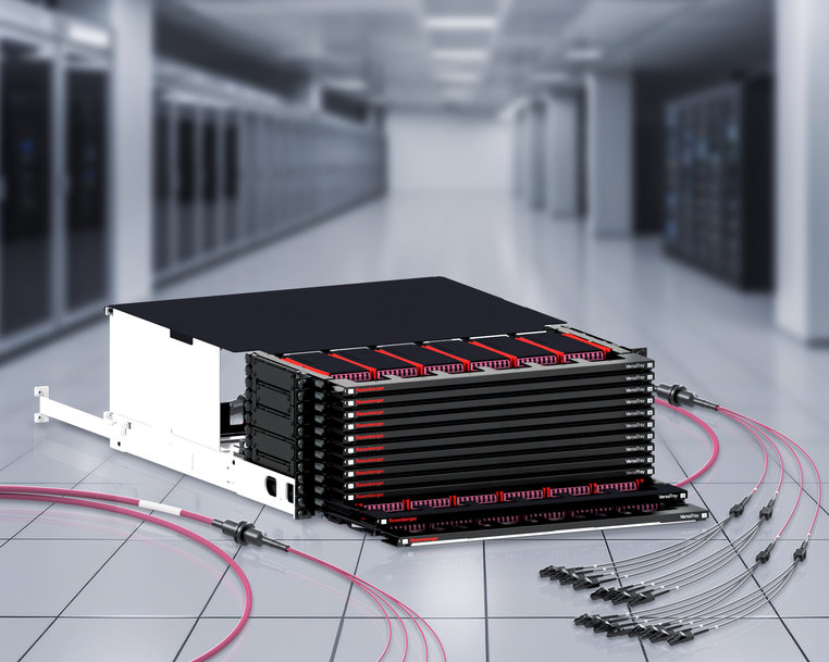 Rosenberger OSI introduces VersaTray – a highly modular tray system for data center cabling